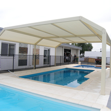 Swimming pool shelters